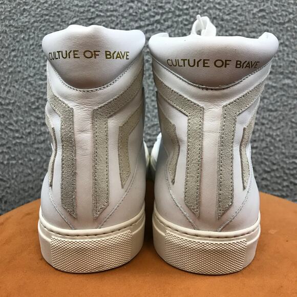 C.o.b By Culture Of Brave Mens sneaker in White size 40 - Picture 5 of 10